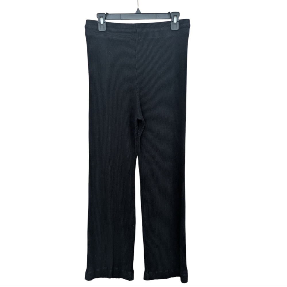 LESET Ali Drawstring Wide Leg Ribbed Pant - Large - Picture 2 of 7